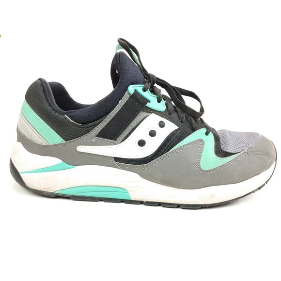 Saucony Grid 9000 Reverse Mint Green Size 11.5 Mens - Picture 2 of 11